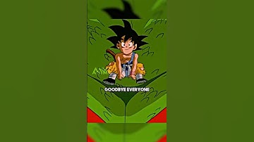 Goku Leaves With Shenron😔