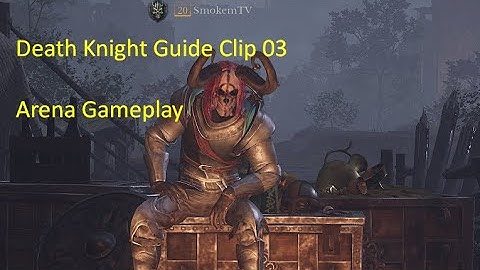 Death Knight Guide clip 02 || Skilled 1v3 gameplay || #dungeonborne