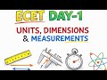 ECET physics 🚀 Units, Dimensions and Measurements🔥 #ecet #physics #apecet #tgecet #ecet_with_archana