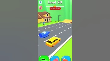 Shape Shifting: TransformRace lavel-20🔥😀#shorts #gameplay #shapeshifting #viral #trending