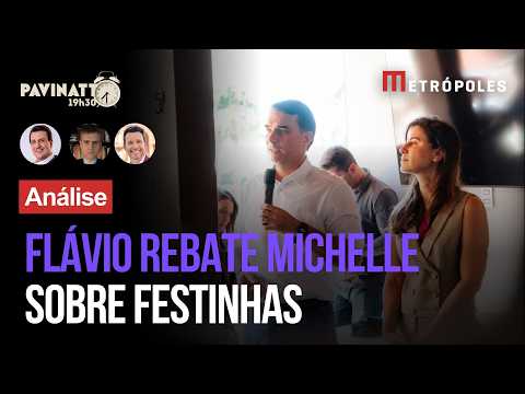 Pavinatto analisa resposta de Flávio Bolsonaro para Michelle 