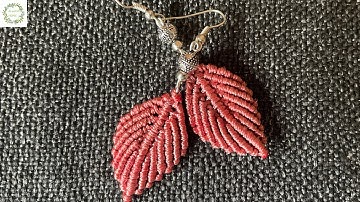 Macrame earrings for beginners step by step | Easy macrame tutorial | Boho earrings | DIY