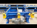 UNI XU PALLET CONVEYOR TRIPLE CHAIN TRANSFER