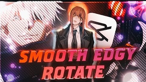 HOW TO MAKE SMOOTH ROTATION IN CAPCUT ✨ [Easy STEPS]✓