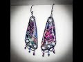 Romantic boho earrings