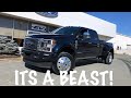 TAKING DELIVERY OF THE 2021 F450 PLATINUM IN ANTIMATTER BLUE & FIRST DRIVE