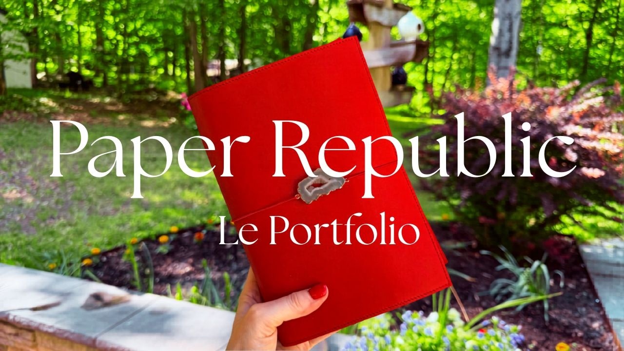 Paper Republic Le Portfolio-Unboxing & Setup Summer edition