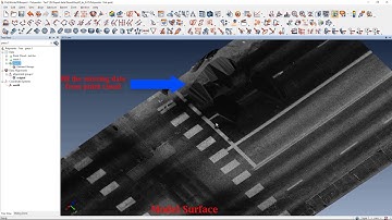 LiDAR Applications, Mobile Mapping Systems - PolyWorks Software ( Triangulate Point Cloud )