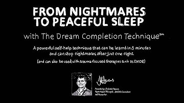 STOP ALL nightmares TODAY with The Dream Completion Technique -  www.stopnightmares.org