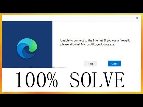 How To Fix Microsoft Edge Installation Error Windows 7 - Solve Unable To Connect To The Internet
