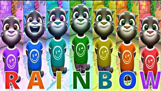 Rainbow Color effect Talking Tom Game / Rainbow game / My Tom / My Tom 2 Game / Tom friend game  screenshot 2