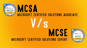 MCSA Vs MCSE Certification | Job Opportunity, Salary Package in India