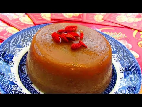 How To Make Chinese New Year Cake - Steamed Glutinous Rice Cake - Nian Gao - 蒸年糕