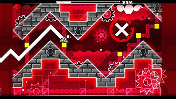 Geometry Dash (Easy Demon): Ichor - LaserBlitz (All Coins, AWESOME!)