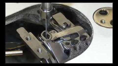 JUKI DDL-8700-7 knife & thread guide for knife setting...