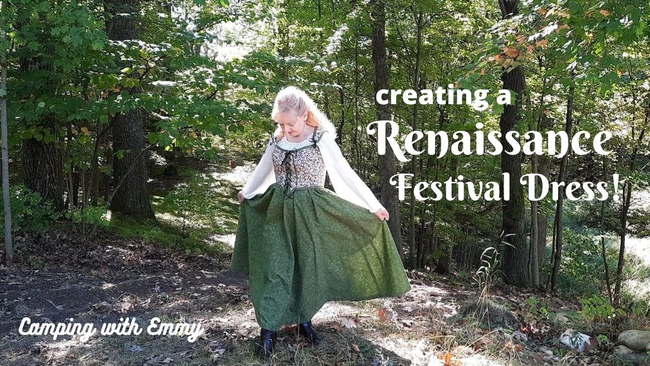 renaissance festival dresses Women’s Renaissance Wedding Costume - Ren Faire - Medieval Fantasy Fairy - 2-Piece Dress and Corset main image 0