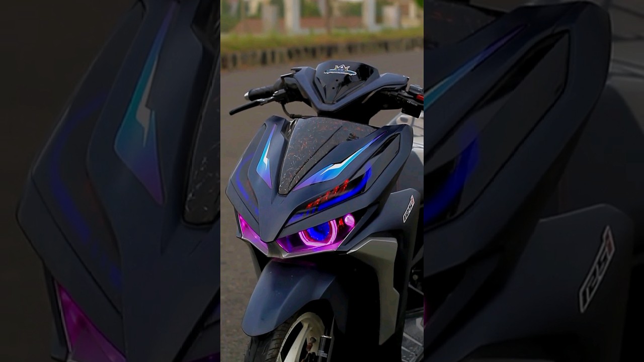 Modifikasi Vario 125 New led Pakai lampu Projie Biled vario simpel Elegan 🥶 