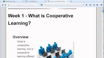 Embedding a Blackboard discussion forum into a Google site web page