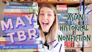 MAY TBR // Asian, Graphic Novels, Nonfiction, and New Releases