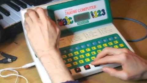 Circuit Bent VTech IQ Builders Talking Computer