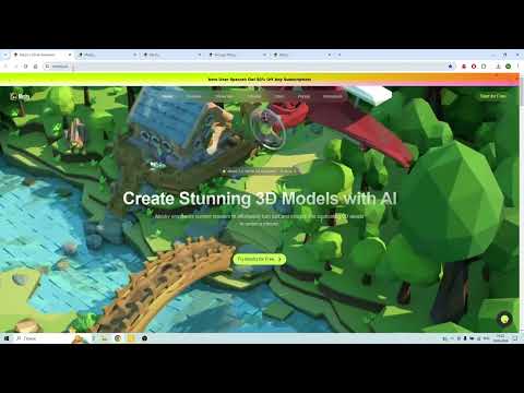 Видео: Инструмент бесплатного создания 3Д объектов для ваших игр