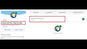 Leads List View: Step-by-Step | Salesforce Trailhead
