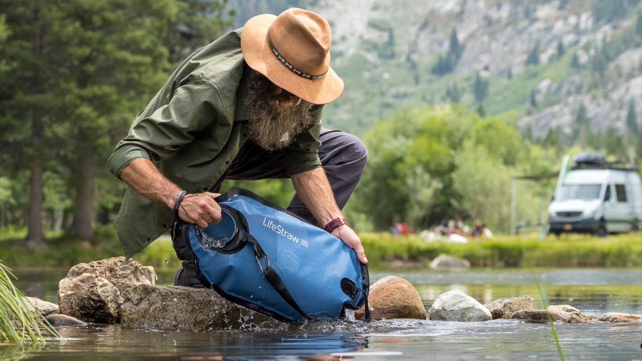 LifeStraw Peak Series Gravity Water Filter System with Safe Water