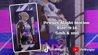DJ Aisyah Bersyukurlah x Maimunah Old 💫✨ || Preset Alight Motion || 5mb & Xml || Ukuran: 9:16