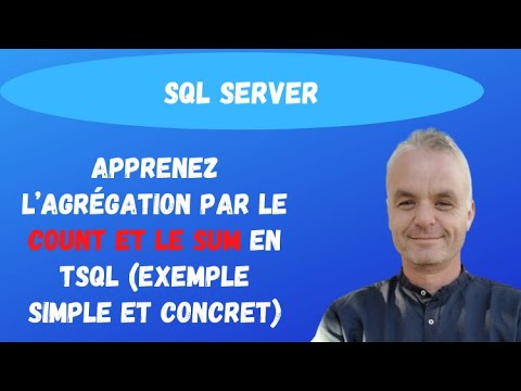 Discover COUNT and SUM in Transact SQL | (simple and practical example)