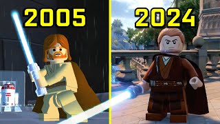 Evolution of LEGO Star Wars Games 2005-2023