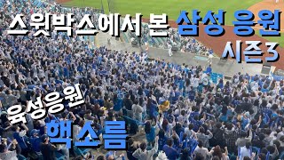 스윗박스에서 본 삼성 라이온즈 응원[시즌3]