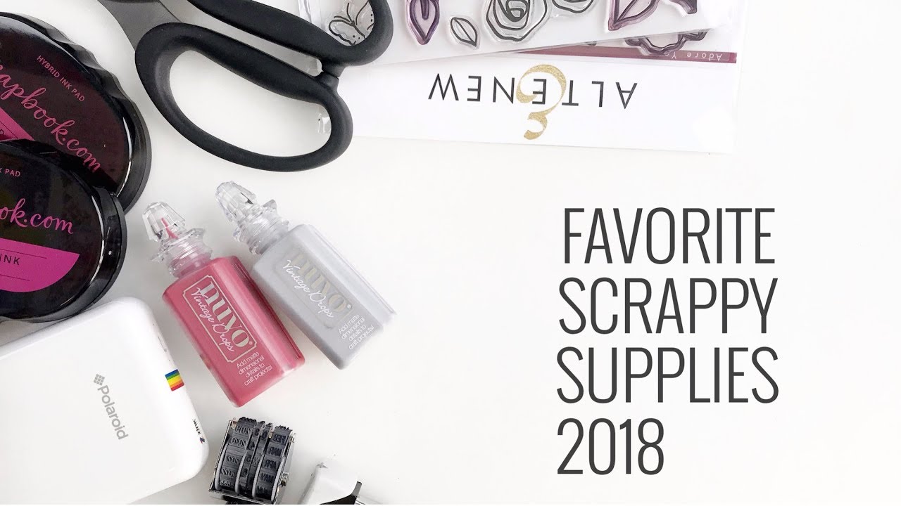 My Favorite Craft Supplies | 2018