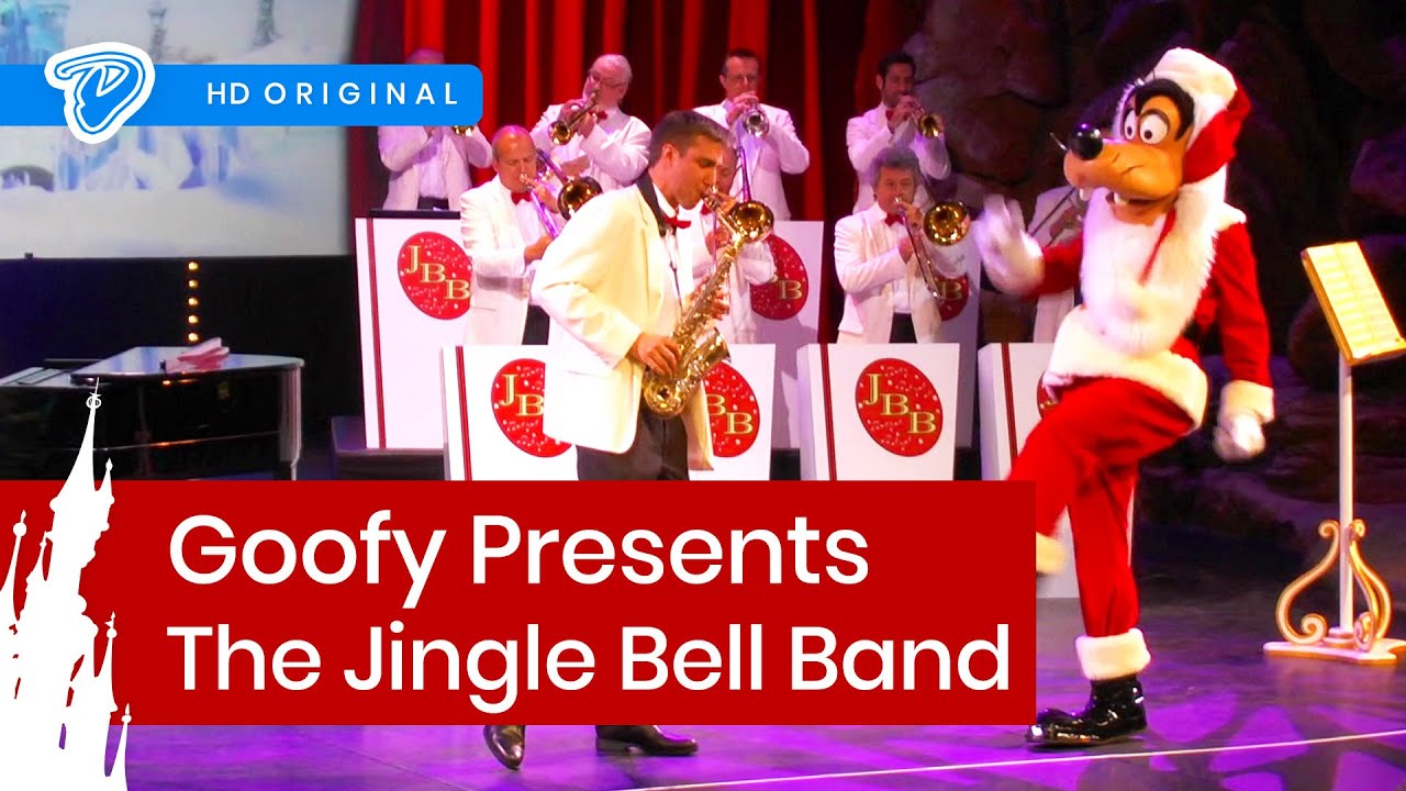 Goofy Presents The Jingle Bell Band Disneyland Paris Christmas (Dingo Présente) YouTube