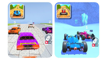 Car Race Master Gameplay Levels 106 to 110 vs Formula Racing Car Games Levels 111 to 115
