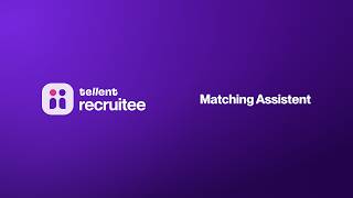 Kandidaten in je ATS herontdekken met de Matching Assistant (AI) in Tellent Recruitee