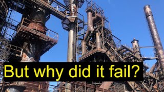 Ruins of the Bethlehem steel mill