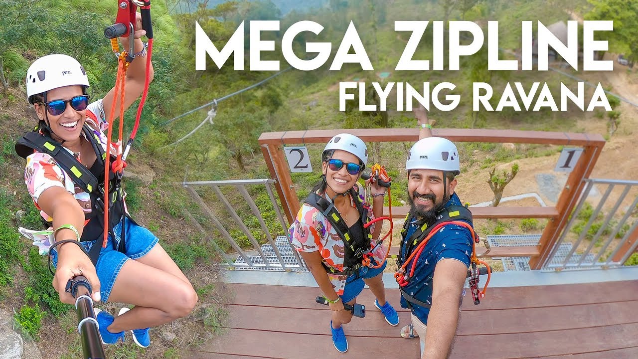 Flying Ravana Mega ZipLine Ella Sri Lanka YouTube