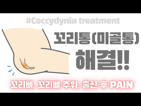 꼬리뼈(미골) 아프지? 이거하자! (Tailbone (Coccyx) Pain)