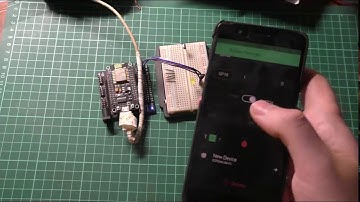 Управление светодиодом через приложение Blynk и NodeMCU