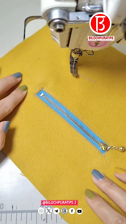 sewing New ways to zipper pockets tutorial part