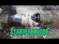 How to replace Starter Motor on TOYOTA 4K Engine