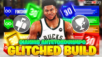NEW GLITCHED GIANNIS BUILD NBA 2K22 NEXT GEN! BEST BIG MAN BUILD 2K22! BEST SG 6