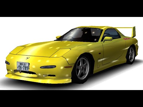 Initial D Street Stage - Keisuke's First Stage FD (Unused spoiler and front  bumper) 