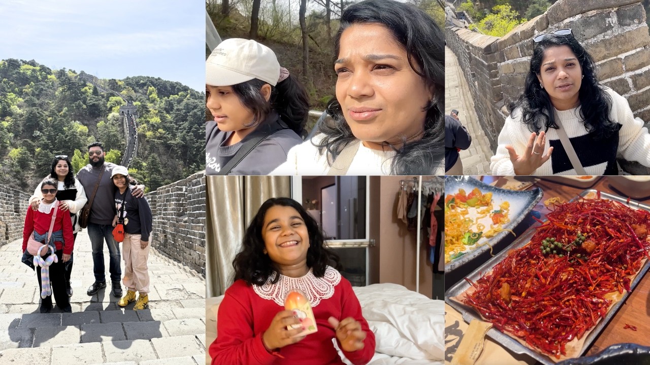 China Vlog 2 - Dream to Reality: My Emotional Great Wall of China Experience