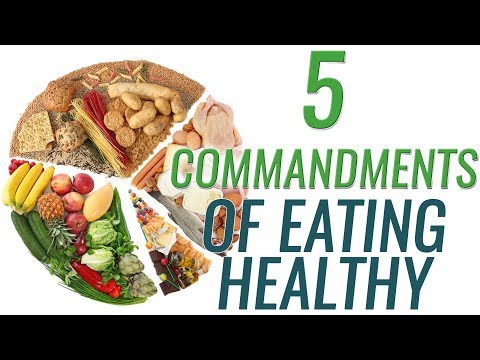 Video: 5 Commandments Of Good Nutrition