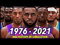 I Reset The NBA To 1976 & Re-Simulated ALL OF NBA HISTORY | CHAPTER 4: The LeBron Era