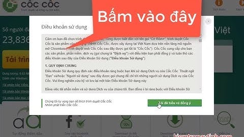 Hướng dẫn cài đặt trình duyệt cốc cốc, đổi hình nền desktop