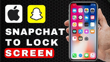How to Add Snapchat Widget Lock Screen on iPhone | iPhone Tutorial (2025)