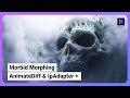 Insane morbid morphing animation with AnimateDiff, IpAdapter, ControlNet, in ComfyUI AI