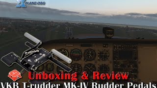 [Unboxing & Review] T-rudder MK-IV Rudder Pedals (VKBSim)
